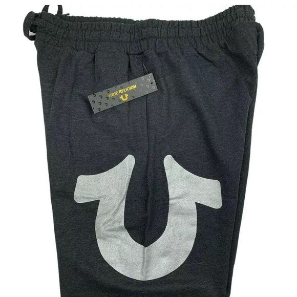 True Religion Tapered Sweat Pants Joggers NWT - Picture 2 of 8